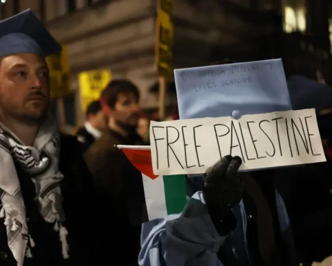 proteste antisemite columbia university