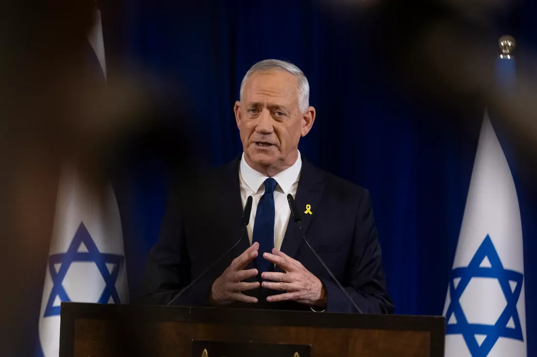 Benny Gantz cessate il fuoco in Libano