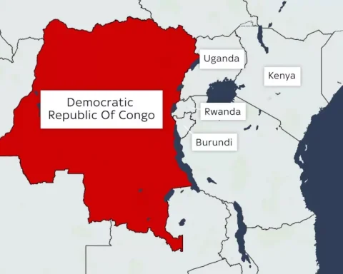 mappa del Congo